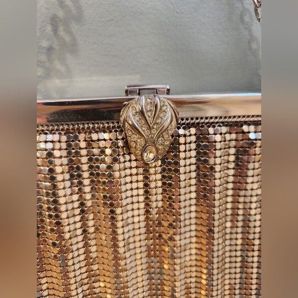 Vintage 50s whiting and davis mesh purse - Picture 3 of 8